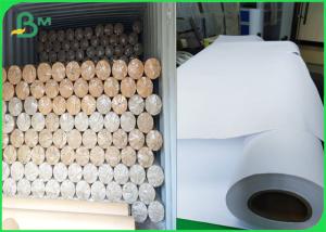 China 24 Inch 36 Inch Inkjet Plotter Paper Roll 80gsm For Garment Industry on sale