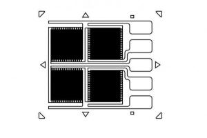 Quality Full Bridge Strain Gauge -20~+80℃ Operational Temperature 5 Solder Points wholesale