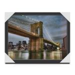 Customized Famous View 3D Lenticular Printing Picture For House Decoration