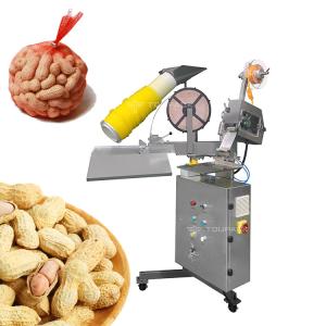 Quality Semi Automatic Mesh Net Bag Packaging Machine For Peanut Orange Potato Onion wholesale