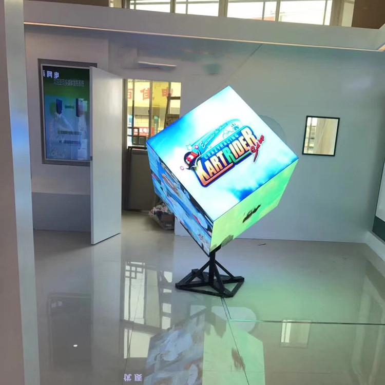 Custom Rubik's Cube Display LED Special-shaped Screen LED Stereo Full Angle Display
