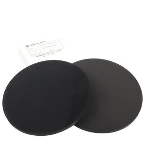 Quality ROHS Compliant Fiber Optic Polishing Tools Rubber Glass Polishing Pad Black wholesale