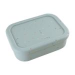 3 Compartment Silicone Lunch Containers , Reusable Silicone Bento Lunch Box Leak