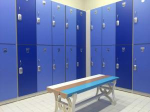 Quality Durable / Lightweight Blue Office Storage Lockers H2000 × W933 × D450mm wholesale