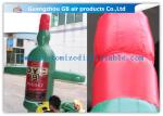 2.5m Bottle Man Inflatable Moving Cartoon Characters for Advertising Promotion