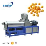 stainless steel double screw corn puff snack cheese balls making machine for 23
