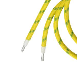 Quality 0.5mm2AWG UL 3122 silicone rubber tinned copper wire 300V 200C black white blue wholesale