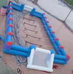Safe Giant Soccer Field Inflatable Football Playground Indoor / Inflatable