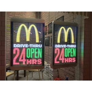 Quality 32873 1000cd Led Window Display Screen Glass 3840hz wholesale