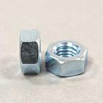 Blue Zinc Carbon Steel Hex Nut Metric Measurement For General Industry Needs