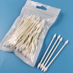 Quality 3&quot; Eco Friendly Cosmetic Cotton Bud Swab For Makeup Application Cotton Swab wholesale