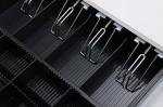 Lockable Retail Electronic Cash Box With Money Slot Metal Chassis 410A