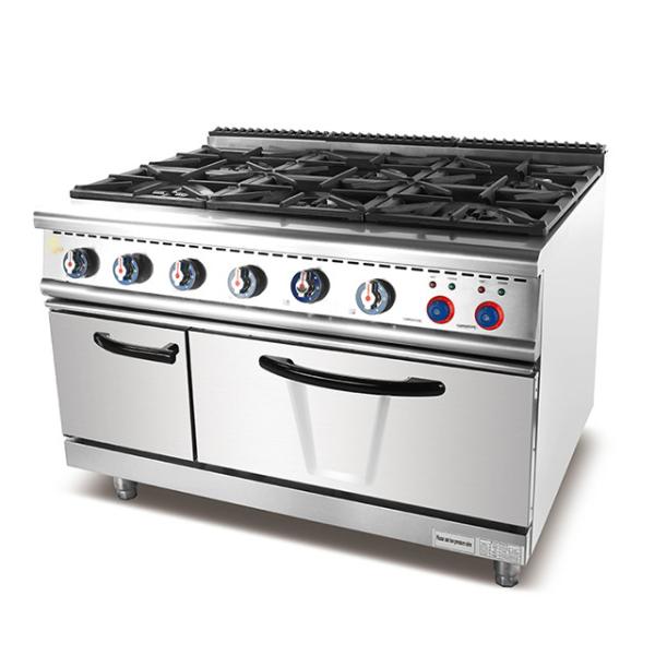 Capacity Gas Connection Restaurant Cooking Equipment 176kg Stainless Steel NG