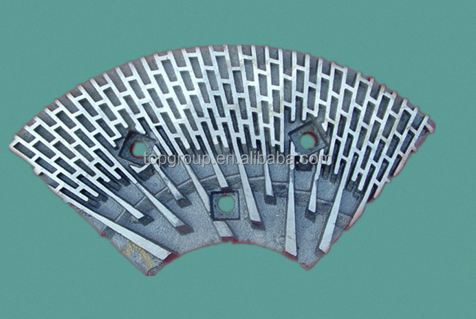 Multi-Alloy Cast Iron 54" Grind Segment for Wood Chip Defiberator Refiner