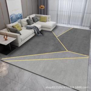 Quality OEM Nordic Living Room Dining Room Carpet Light Luxury Printing wholesale