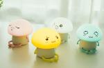 USB Mushroom Bedside Silicone Night Lamp LED Silicone Night Light for Baby Kids