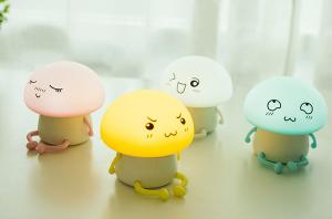 Quality USB Mushroom Bedside Silicone Night Lamp LED Silicone Night Light for Baby Kids Children wholesale