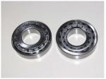 Truck Spare Parts Longboard Wheel Bearings , Round Angular Contact Bearing