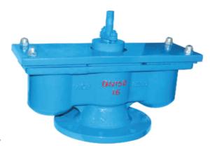 Quality 2 Inch Release Flanged Air Valve With Dual Port Exhaust Grey Iron Resilient wholesale