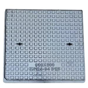 Quality 730 * 730mm Telecom Manhole Cover B125 Square With Secure Stable Platform wholesale