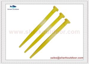 Quality Hot sale tent accessory 21.5cm plastic tent peg stakes wholesale