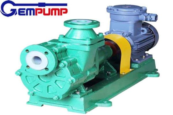 80FZB-20L Fluorine Lined Self-Priming Chemical Pump Acid Alkali Salt Industrial