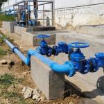 PTFE F4 Battery Flow Meter Wine Flowmeter Food Grade Electromagnetic Flowmeter