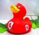 Football Club Team World Cup Rubber Duck Toy Eco Friendly Vinyl For Baby Shower