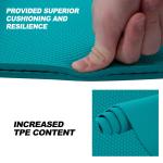 Unique Foldable Yoga Mat / Sticky Earth Friendly Yoga Mat Multi Color