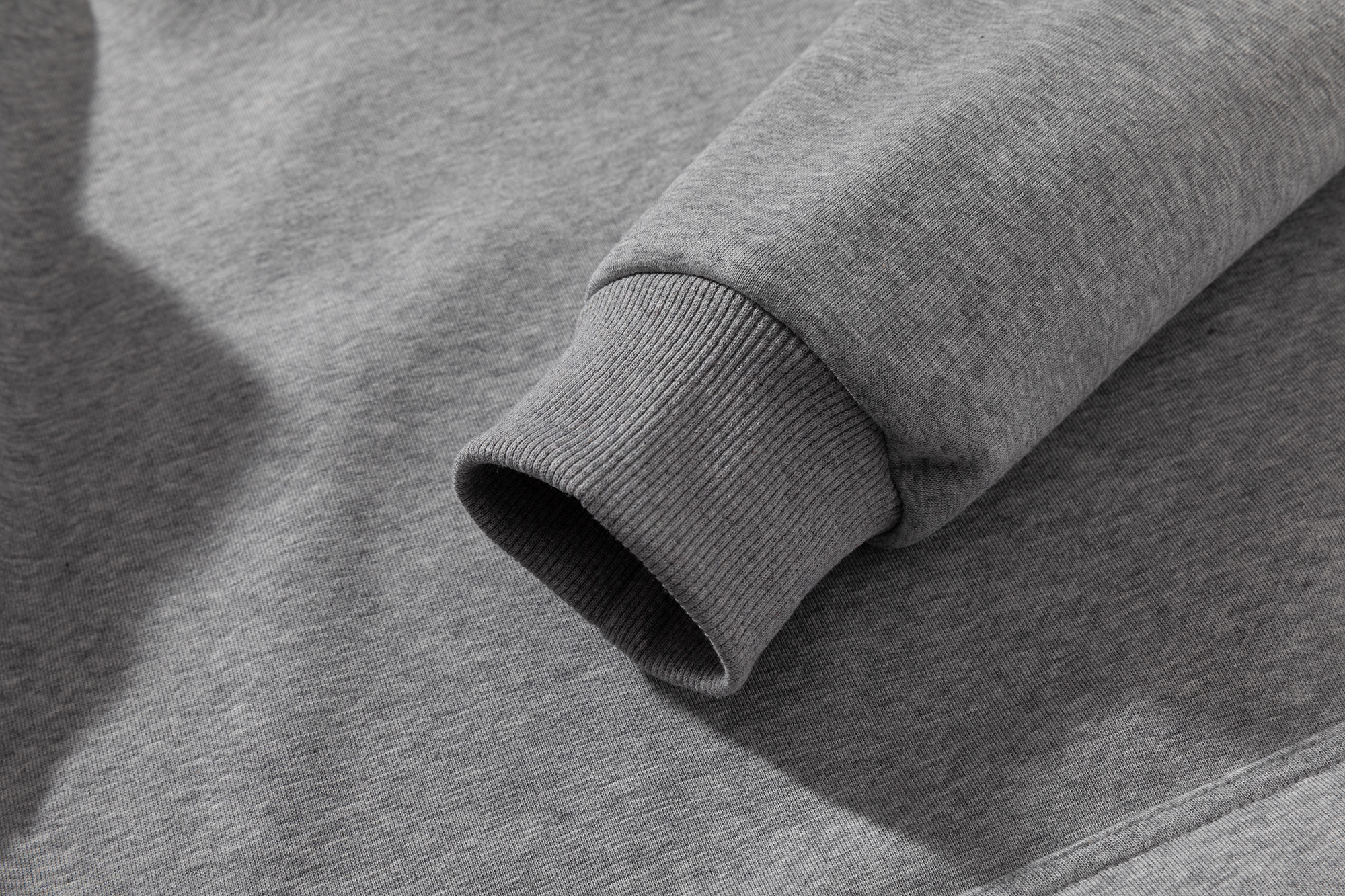 FODARLLOY Fashion Vintage Hoodie OEM Streetwear Essentials Oversize Unisex Pull Coat Men's Hoodies Pullover Grey
