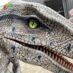 Wearable Velociraptor Animatronic Dinosaur Costume: Lifelike Performance