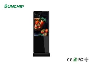 Quality Interactive Indoor Digital Advertising Screens Free Standing 1920*1080P High Resolution wholesale