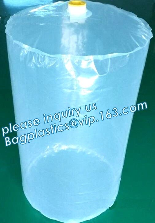 Chemical Barrels Drum Liners Elastic Band Drum Covers, Oil Round-Bottomed Lining Bags Ibc Liner Bag For Transporting 2
