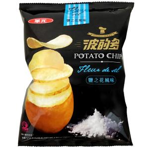 Quality Enhance your Asian wholesale assortment Fleur de sel Sea salt 34g /10 Bags- Asian Snack Brand Wholesale- Veggie Snack wholesale