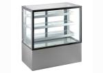 R290 Commercial Bakery Showcase Chiller With Carel Digital Thermostat