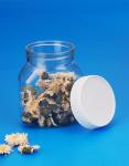 Eco Friendly Plastic Food Jars , Food Storage PET Small Screw Top Jars