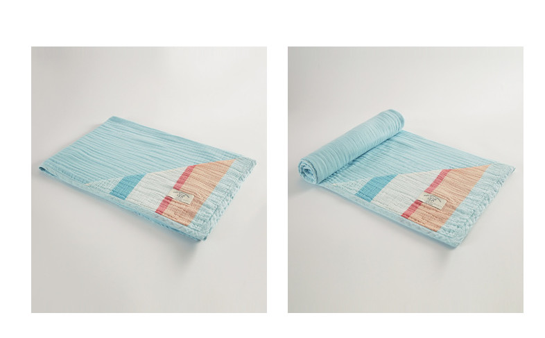 Five Layers Thick Gauze Fabric Swaddle Cloth Fabric 57 Inch Wide