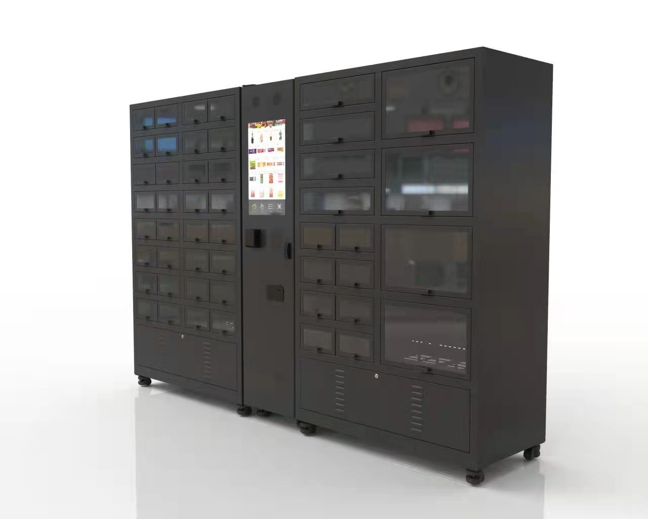 Cooling Locker Vending Machine For Fresh Fruit Vegetables Meat Cakes Sushi