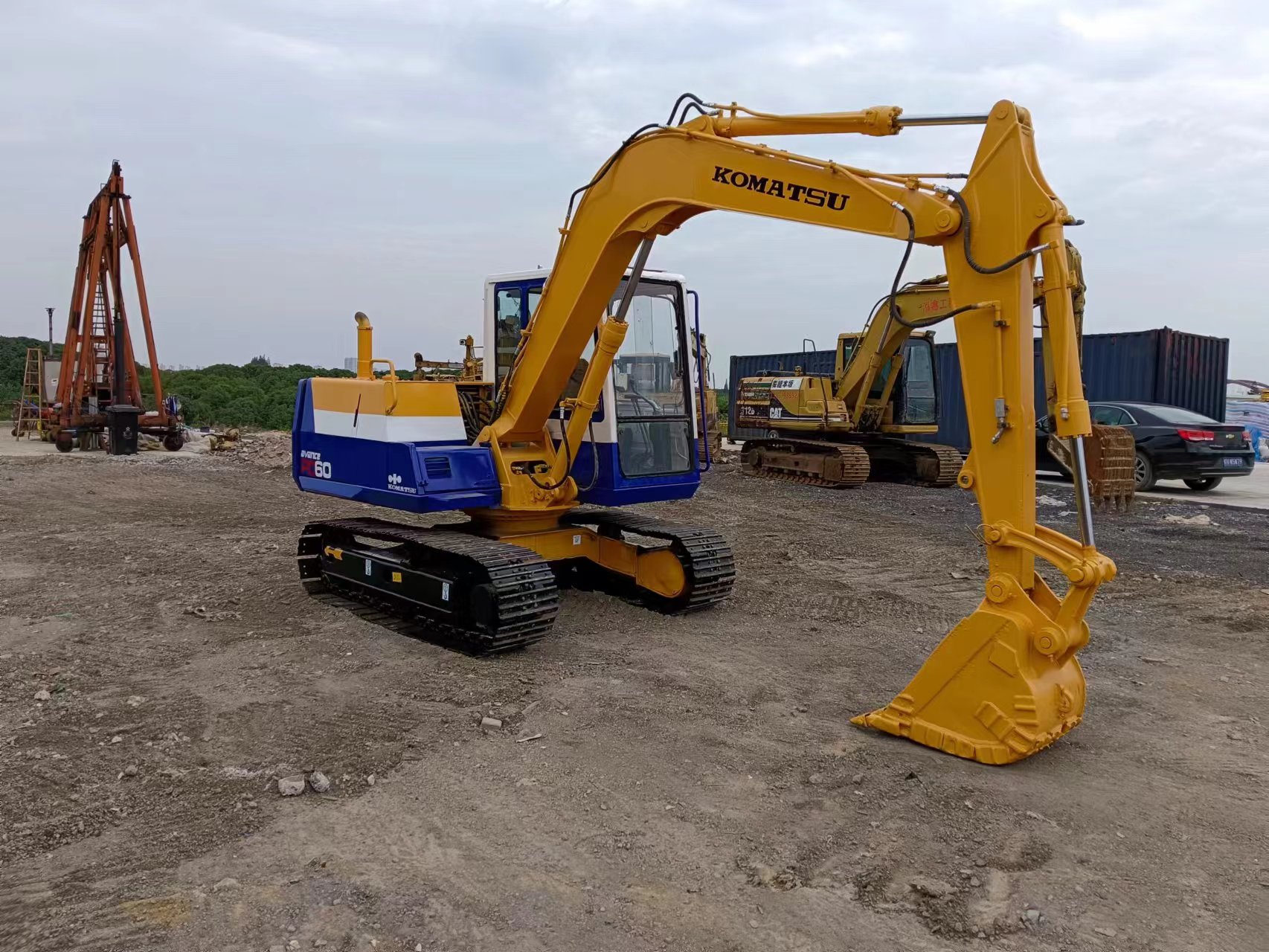Used Komatsu PC60 Excavator from Japan 4001-6000 Hours 0.36m3 Bucket