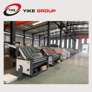 Quality Laminating Corrugated Board Semi Automatic Flute Laminator Machine wholesale