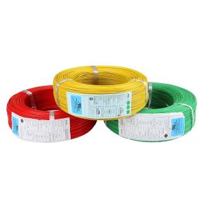 Quality UL1180 PTFE coated nickel sliver plated copper wire 300V 200C electrical flexible wire wholesale
