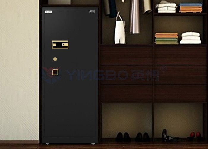 Smart Dual Alarm Solid Steel Jewelry Safe With Drawers / Jewelry Safe For Home