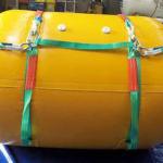 Cylindrical Underwater Lifting Bag Buoyancy Bag Lifting Equipment