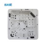 3 Seats 2 Lounges Spa Massage Hot Tub 1800L Water Capacity