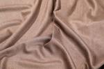 Brown 150cm Faux Leather Nubuck Fabric , Solid Microfiber Faux Suede