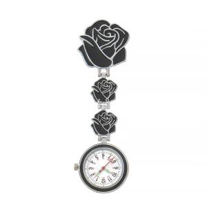 Quality Nurse Watch Chest Pocket Watch Medical Rose Student Cute High-Quality Doctor Clock Brooch Nurse Fob Watch Hospital Gift wholesale