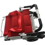 Aluminum Alloy 120kg Fold Up Motorized Electric Wheelchair Foldable Lightweight