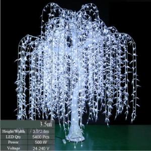 Quality Outdoor LED Willow Tree Lights for Street Park Garden Decoration wholesale