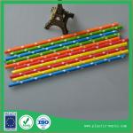 in star print paper drink straw dispenser bulk 198 mm length