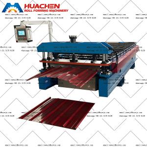 China Customizable Roof Roll Forming Machine 380v 50Hz 3 phases on sale